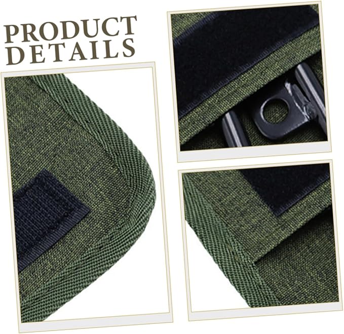 POPETPOP Ultralight Backpacking Tools Bag Tent Nail Storage Pouch Camping Accessories Oxford Tent Pegs Container