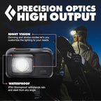 BLACK DIAMOND Astro 300 Headlamp | 300 Lumens Brightness | 3X AAA Battery Operated (Included) | Compact & Lightweight | Ops Black