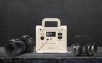 RAINBOW Portable Power Station 320W, 298Wh Backup LiFePO4 Battery, 2 x 110V/320W(Peak 640W) AC Outlets, Solar Generator for Outdoor Camping, Quick Charge for Home, Hiking