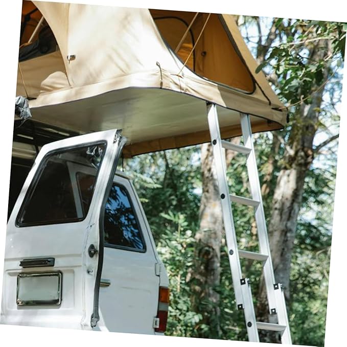 HEALLILY Rv Awning Bottom Bracket Tent Support Accessories 2.67X2.67X1.57In Waterproof Outdoor Awning Clamp Base Compatible with Most Awnings for Camping and Travel