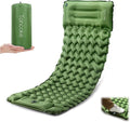 Sleeping Pad, Extra Thick & Ultralight Inflatable Sleeping Pad with Pillow, 30s Foot Pump, 3.54” Camping Mat for Comfort, Durable for Camping, Hiking, Backpacking