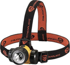 Streamlight 61200 3AA HAZ-LO 270-Lumen 5,600-Candela Class I Div 1 Intrinsically Safe LED Hard Hat Headlamp Includes Elastic & Rubber Straps, Yellow