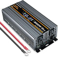 2000W Power Inverter 4000W (Peak). 12V DC to 110V/120V AC Converter with LCD Display, 2 AC outlets, 2 USB, 2000w Inverter for Camping RV Travel Outdoor Truck Off-Grid Solar inverters