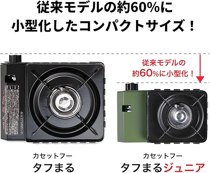 Iwatani Body: Steel Plate, Cassette Stove, Tough Maru Jr. Made in Japan, Dutch Oven, Olive