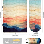 Camping Blanket, Puffy Blankets Lightweight Windproof Resistant for Outdoors,Hiking, Backpacking,Car,Picnic,Stadium