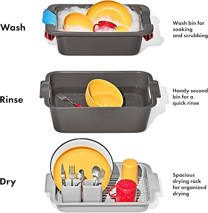 OXO Outdoor Wash, Dry & Stow System