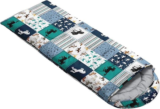 BSNTHO Camping Sleeping Bags,3 Season Warm & Cool Weather,Lightweight,Waterproof Sleeping Bags for Adults & Kids,Traveling,and Outdoors,Camping Gear Equipment