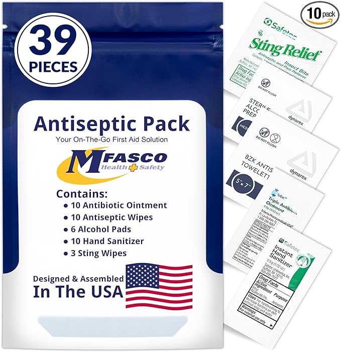 First Aid Kit Refill Antiseptic Products