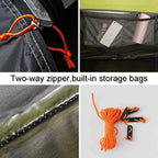 Automatic Tent Waterproof and Windproof Pop-up Tent Family Camping Tent, 4-Person Tent Portable Instant Tent, Suitable for Camping, Hiking, Mountaineering