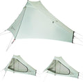Featherstone Backbone Ultralight Tent for Backpacking, Camping, Thru Hiking - Trekking Pole Backpacking Tent - Waterproof, Single-Wall, Durable Shelter - Compact, Light, & Easy to Carry