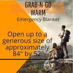 MCR Medical Supply SB2-200 Silver Mylar Emergency Blanket, 84" x 52" (Pack of 200)