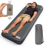 Self Inflating Sleeping Pad with Electric Pump, 3.15" Ultra-Thick Memory Foam Camping Sleeping Pad with Built-in Pillow, 4 Season Camping Mattress Pad, Camping Essentials Gear for Camp Travel Tent Car