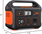 Jackery Portable Power Station Explorer 500, 518Wh Outdoor Solar Generator Mobile Lithium Battery Pack with 110V/500W AC Outlet for Home Use, Emergency Backup,Road Trip Camping (Solar Panel Optional)