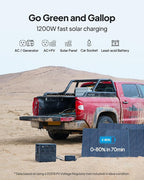 BLUETTI Pioneer 150 (AC240) Portable Power Station, 1536Wh Expandable to 10136Wh, 2400W LFP Battery, IP65 Water Resistant Solar Generator, 0-80% in 45 Min, Emergency Power for Camping, Home, RV Life