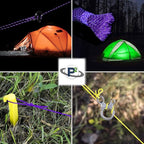 Paracord Planet 1.8mm Fluorescent Reflective Guyline Tent Rope Cord Camping Paracord