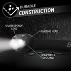 Energizer LED Headlamp PRO (2-Pack), IPX4 Water Resistant Headlamps, High-Performance Head Light for Outdoors, Camping, Running, Storm, Survival LED Light for Emergencies (Batteries Included)