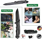 Survival Kit 35 in 1, First Aid Kit, Survival Gear, Christmas Birthday Gifts for Men Boyfriend Him Husband Camping, Hiking, Hunting, Fishing1