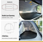 OneTigris COMETA Camping Tent, Detachable Inner Mesh Tent & Portable Carry Bag Included, Easy Setup, Waterproof Windproof Tunnel Tent for Outdoors Camping Canoeing Beach Travel Picnic