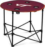 Logo Brands Officially Licensed NCAA Unisex Round Table, One Size, Team Color