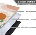 Extra Large Picnic Blankets Waterproof Foldable (60"x 80") Boho Beach Blanket Waterproof Sandproof,3-Layer Thicking Mat Outdoor Packable Camping Blanket