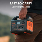 Jackery Portable Power Station Explorer 300, 293Wh Backup Battery, Solar Generator (Solar Panel Not Included) for RV Outdoors Camping Hunting Blackout(Renewed)
