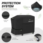 Porch Shield Griddle Cover for Blackstone 28 inch Single Shelf Griddle, Waterproof and Fade Resistant 600D Gas Grill Cover Fits for Most 2 Burner Flap Top Grill