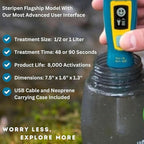 Katadyn Steripen Ultra Portable UV Water Purifier – Rechargeable 2200mAh Battery, Eliminates 99.99% Microorganisms, Fast Water Treatment for Hiking, Camping & Travel