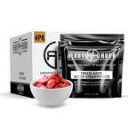 Ready Hour Sliced Strawberries Case Pack (32 Servings), Freeze-Dried Non-GMO Fruit, Survival and Camping Snacks, Healthy Emergency Shelf Stable Prepper Food
