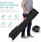 Best Choice Products 8x8ft Pop Up Canopy Tent, Outdoor Shade, 1 Person 1 Minute Set Up, Carry Case, 4 Weight Bags - Cerulean