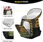 Cooler Backpack Leakproof Backpack Cooler Insulated Lunch Cooler Bag 30 Cans Camping Coolers for Beach Camping Hiking