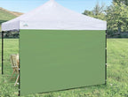 Sunwall for 10x10 Pop up Canopy, Instant Canopy Tent Sidewall, 1 Pack Sidewall Only (Dark Green)