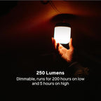 BioLite Alpenglow Multicolor USB Lantern with Rechargeable Battery and Charging Port, AlpenGlow 250