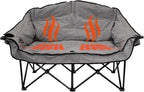 Kuma Bear Buddy Heated Chair- Heather Grey
