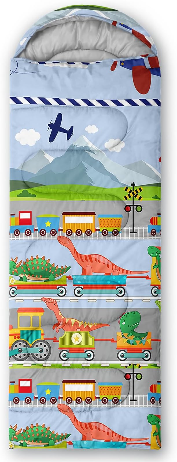 QOOMO Camping Sleeping Bags,3 Season Warm & Cool Weather,Lightweight,Waterproof Sleeping Bags for Adults & Kids Traveling,and Outdoors