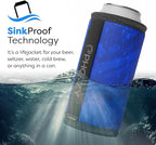 PHOOZY Insulated Can Cooler for Tall 16oz Cans with NASA-Inspired Technology - Patented Koozie That Keeps Drinks Cold 10x Longer - Lightweight Beer Koozie for Outdoor Adventures - Blue