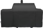 i COVER Grill Cover for Oklahoma Joe's Longhorn Combo Charcoal Gas Smokers & Grills Protection Heavy Duty Waterproof Patio Outdoor Canvas Barbeque BBQ Smoker Covers