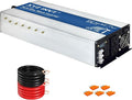 2500W Pure Sine Wave Inverter DC 48V to AC 110V 120V Power Inverter with Dual AC Outlets & Hardwire Terminal & LED Display for Solar,Home Backup Power,Outdoor Over 90% Efficiency