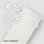 COCOON - Premium - TravelSheet - - Cotton - Monk's Red - Regular