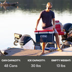 RTIC Ultra-Light 32 Quart Hard Cooler Insulated Portable Ice Chest Box for Drink, Beverage, Beach, Camping, Picnic, Fishing, Boat, Barbecue, 30% Lighter Than Rotomolded Coolers