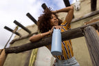 LifeStraw Go Series — Insulated Stainless Steel Water Filter Bottle for Travel and Everyday Use Removes Bacteria, Parasites and Microplastics, Improves Taste, 24oz Icelandic Blue