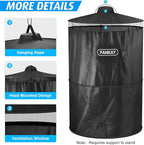 PANKAY Pop Up Privacy Tent, Portable Outdoor Camping Bathroom Toilet Tent, Collapsible Shelter for Camping & Emergency – Lightweight & Sturdy, Easy Set Up, Foldable - with Carry Bag