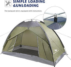 7.2 × 4 × 4 Feet Single Backpack Tent, Waterproof Camping and Hiking Tent can be Used by One Person, Light and Durable
