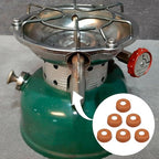 Lantern Accessories - 6 Pcs Leather Pump Cups for Coleman Gas Lantern 220 200 242 425 413 236 237 Models (216-5091) - Compatible with Coleman Gas Lanterns and Stove