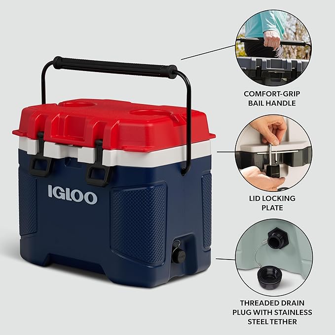 Igloo Trailmate Cooler | Insulated Hard Shell Ice Chest