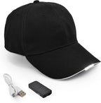 Hands Free Rechargeable LED Baseball Cap Hat for Outdoor Hip Hop Party Holiday