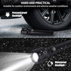 LBE Rechargeable Brightest LED Flashlight, 90,000 High Lumens Super Bright Powerful Flashlight with 5 Modes, IPX7 Waterproof Handheld Large Flash Light for Emergencies Camping