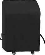 iCOVER Small Grill Cover - 30 inch Two Burner BBQ Gas Grills Covers 600D Heavy Duty Waterproof, Fits Weber/Char-Broil/Brinkmann/Nexgrill/Jenn Air/Pit Boss 3 Series with Collapsed Side Tables