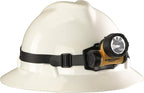 Streamlight 61050 Trident 80-Lumen LED Headlamp with Elastic Head Strap, and Rubber Hard Hat Strap, Yellow