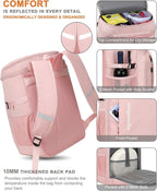 Capolo Cooler Backpack Insulated Waterproof for Women Men,36/45 Cans Lunch Backpack Coolers Leak Proof Soft Cooler Bag Ice Chest for Camping Beach