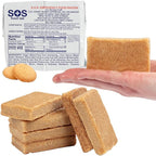 SOS Food Lab 2400 Calorie Emergency Food Bar – Case of 40 | 5-Year Shelf Life, Kosher Certified Survival Rations | High Energy Disaster Preparedness Supply for Camping, Hiking, Emergency Kits & Preppers